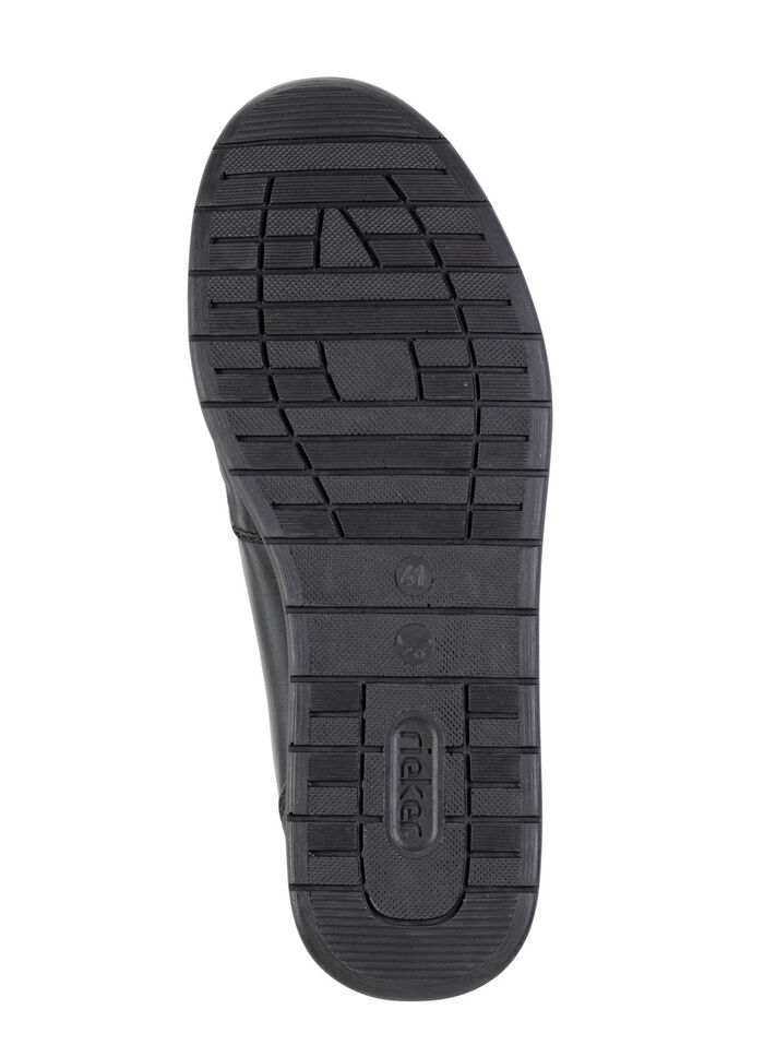 Rieker Slipper aus Nappaleder SCHWARZ