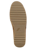 Gemini Slipper aus luftig perforiertem Nappaleder WEISS