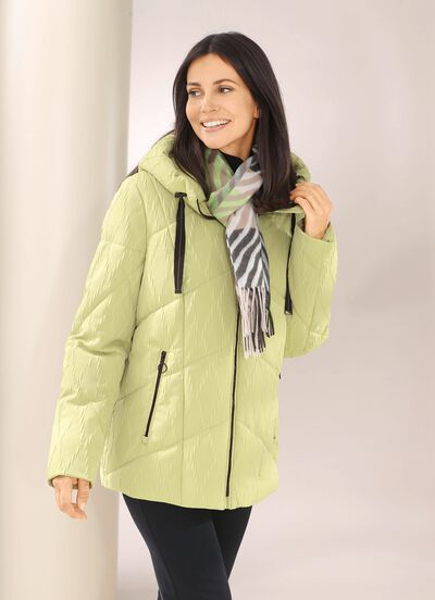 Jacke mit Rei&szlig;verschlussleiste 