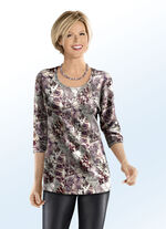 Shirt mit rundem Halsausschnitt 