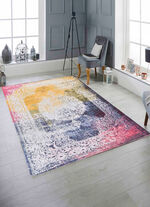 Moderner Brücke und Teppiche 