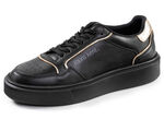 LAURA KENT, trendige Damen-Sneaker, Weite H, mit herausnehmbarem Fußbett SCHWARZ