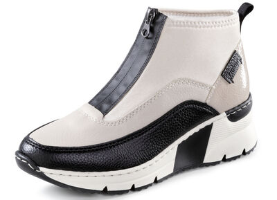 Rieker, stylische Damen-Boots, Weite G, mit Reißverschluss 