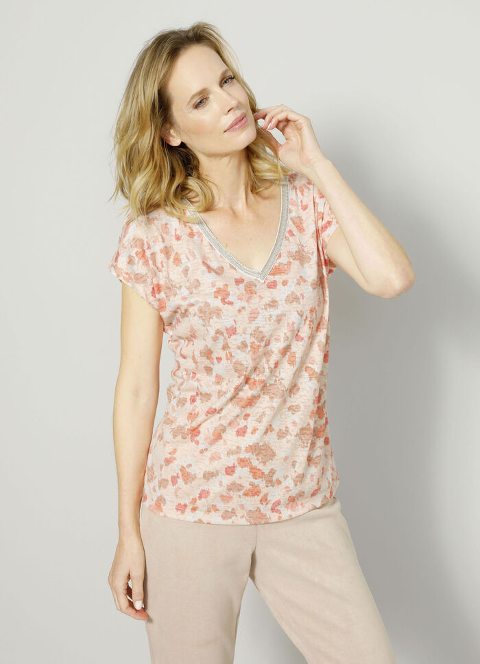 Shirt mit dekorativem Zierband 