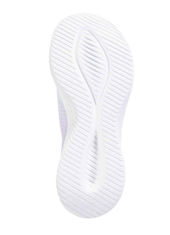 SKECHERS Slipper mit geformter Slip-Ins Fersenplatte FLIEDER-TÜRKIS