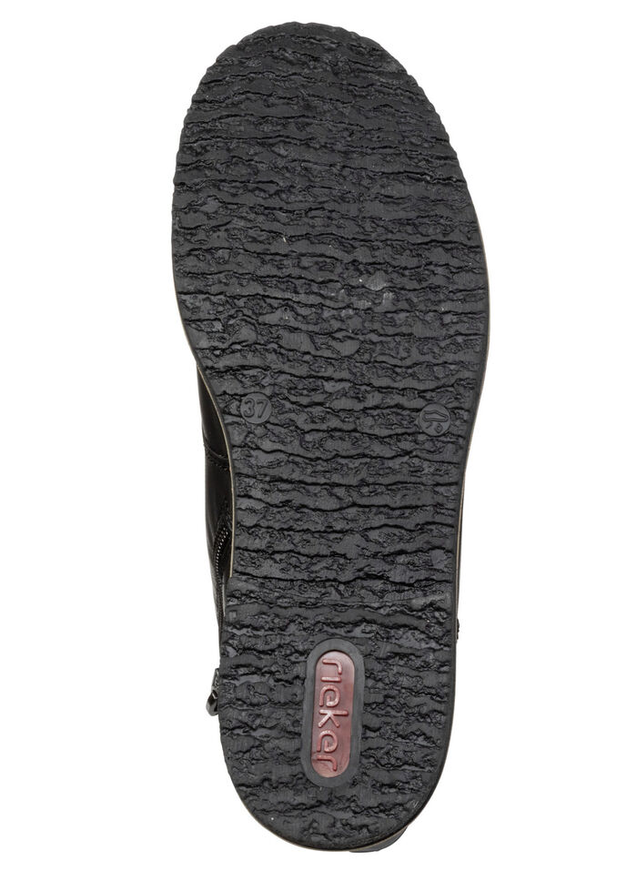 Rieker, klassische Damen-Stiefeletten, mit Reißverschluss SCHWARZ