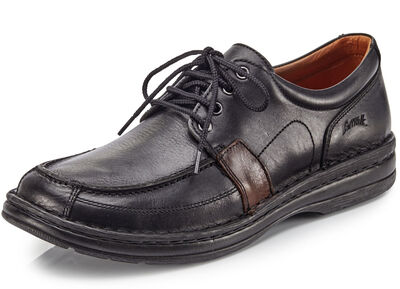 GINO GALANTE, schicke Herren- Schnürschuhe, mit herausnehmbarem Fußbett 