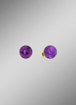 Zeitlose Edelstein-Ohrstecker 