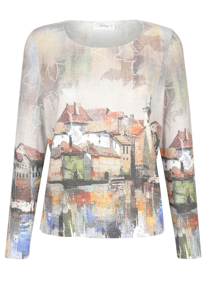 Pullover in Feinstrick 