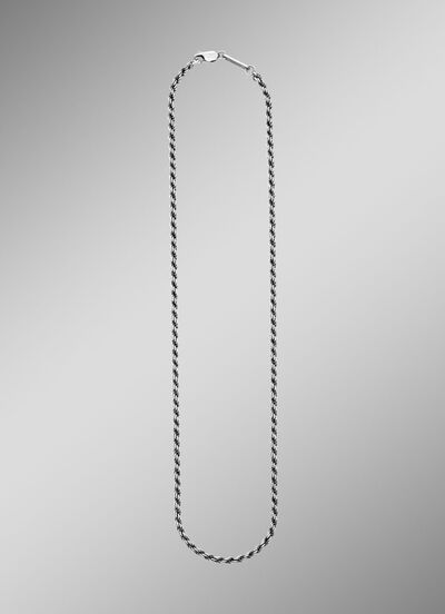 Kordelkette aus Silber 