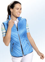 Funktionsweste mit Diagonalstepp 