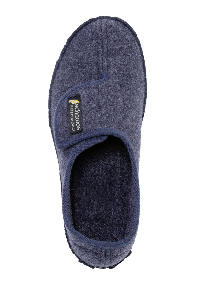 Komfortable Herren-Hausschuhe, mit anatomisch geformtem Fußbett MARINE