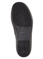 Klassische Damen-Hausschuhe, Weite H, mit anatomisch geformtem Fu&szlig;bett GRAU