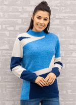 Pullover in asymmetrischem Style 