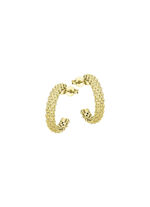 Zeitlose Creolen in feinstem Gold 