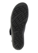 ELENA EDEN, bequeme Damen-Sandalen, Weite G, mit herausnehmbarem Fu&szlig;bett DUNKELBLAU