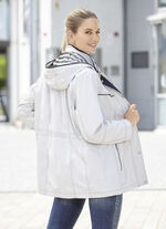 Funktionsjacke mit kontrastfarbenen Akzenten 