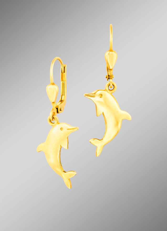 Delfin-Ohrringe 