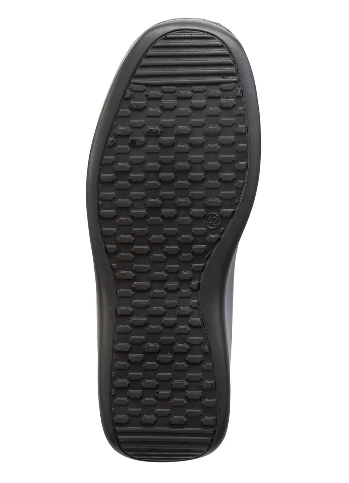 GINO GALANTE, klassische Herren-Slipper, mit herausnehmbarem Fu&szlig;bett SCHWARZ