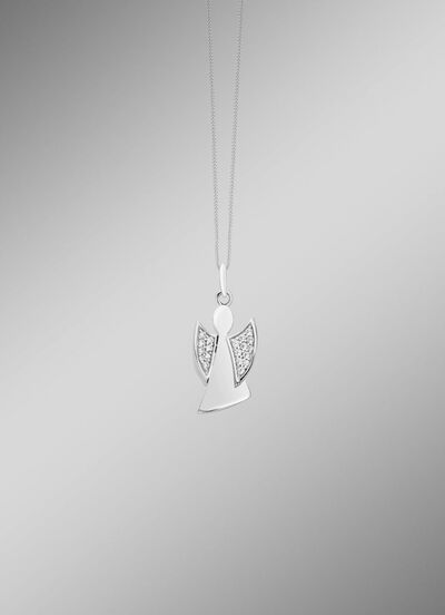  Engel-Anhänger aus feinem Silber 