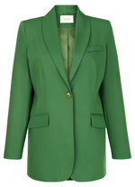 Blazer mit Schalkragen 