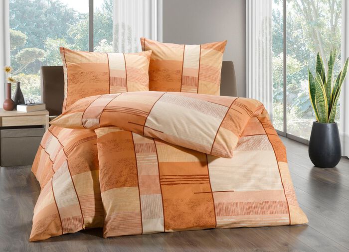 Bettwäsche-Garnitur mit Reißverschluss TERRA