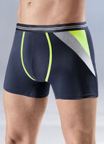 Viererpack Pants mit farbigen Eins&auml;tzen 