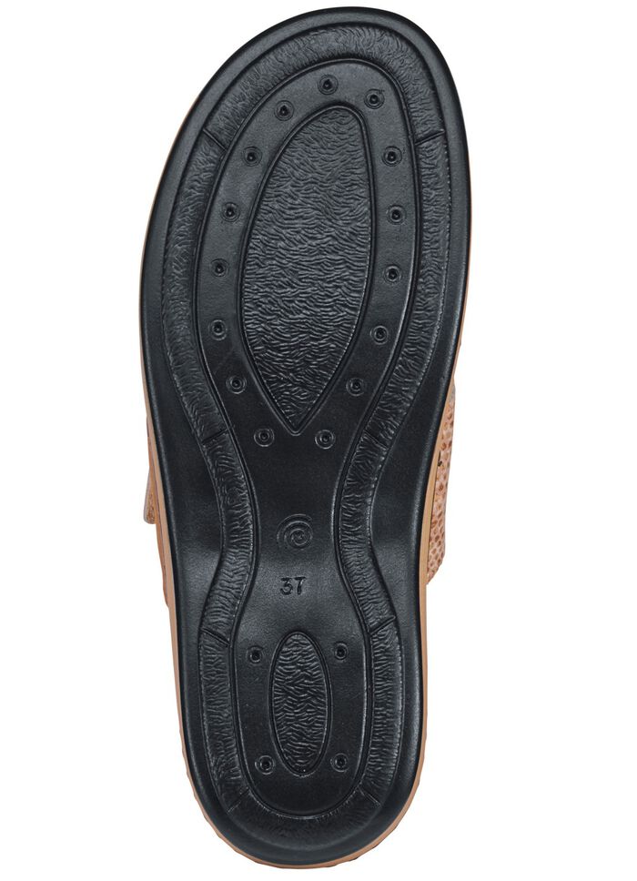 ELENA EDEN Pantolette mit W&ouml;rishofer Kork-Lederfu&szlig;bett 