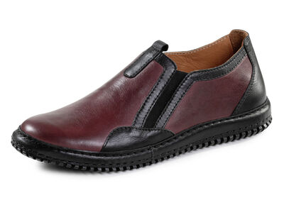 Gemini Slipper aus schattiertem Rind-Nappaleder 