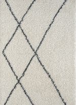 Traumhaft flauschige Shaggy-Brücken, -Galerien und -Teppiche CREME