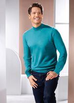 Pullover mit Stehkragen in 4 Farben 