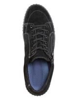 Schn&uuml;rschuh aus hochwertigem Rind-Veloursleder 