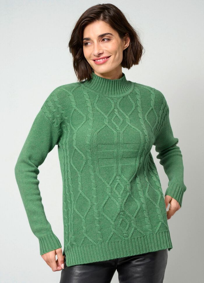 Pullover mit Schurwolle und Kaschmir  