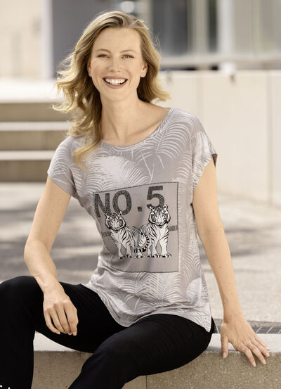 Shirt mit Tiermotiv 