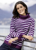 Pullover in Strukturmix 