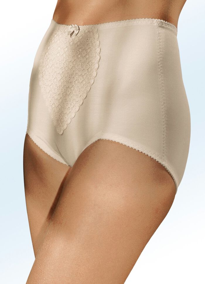 Format Miederhose mit Spitzeneinsatz 