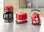 Ariete Frühstücksserie moderna im Retro-Design ROT