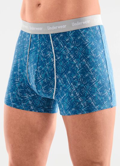 Dreierpack Pants mit Alloverdruck 