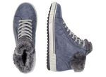 Remonte, gefütterte Damen-Boots, Winterschuhe, Weite G, mit herausnehmbarem Fußbett JEANS