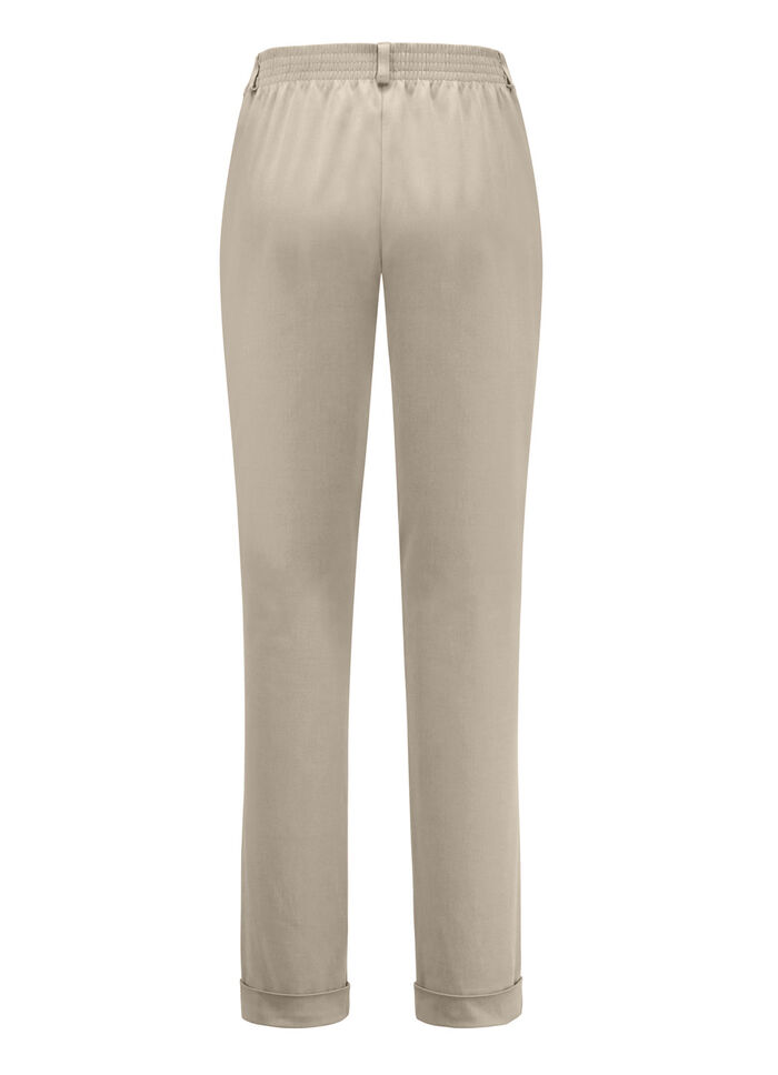 Kn&ouml;chellange Hose in Schlupfform CAMEL