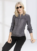 Blusenjacke aus Lyocell 