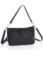 Laurina Tasche aus genarbtem Kalb-Nappaleder SCHWARZ