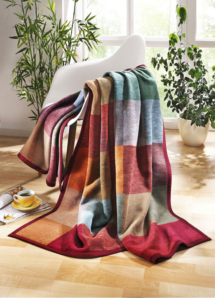 Schlafdecke aus Baumwolle nach Global Recycled Standard 