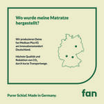 7-Zonen-Kaltschaumkern-Matratze „fan Medisan Plus KS“ 