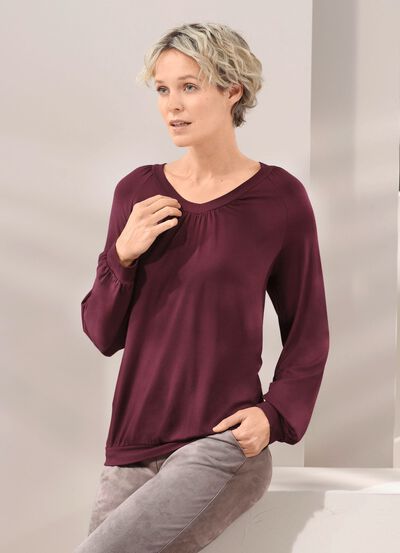 Shirt mit Raglan&auml;rmeln 