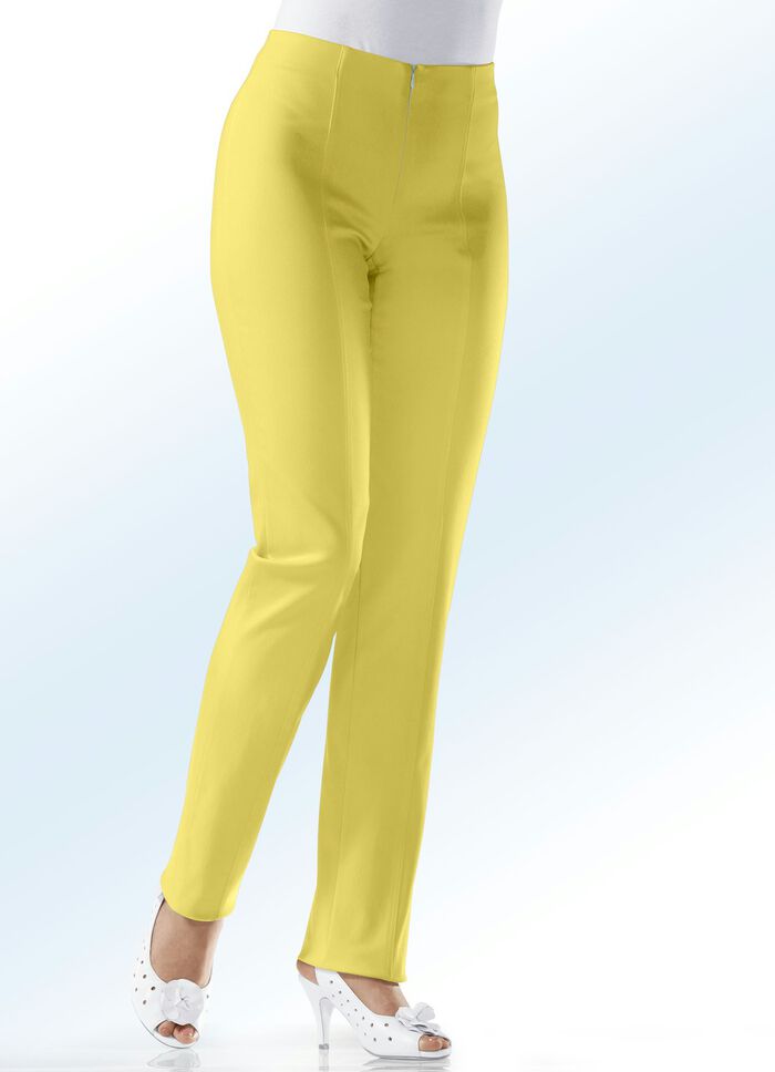 Soft-Stretch-Hose in 11 Farben GELB