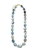 Strahlende Garnitur mit Opal und H&auml;mati 