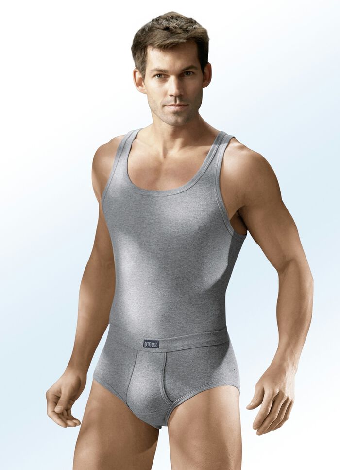 Viererpack Sportjacken aus Feinripp, uni bunt 