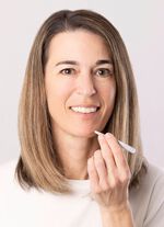 Haarpinzette von Canal aus rostfreiem Edelstahl 