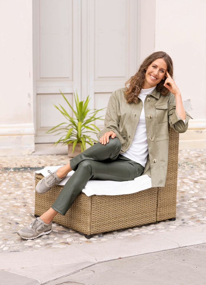 Jacke mit Knopfleiste 